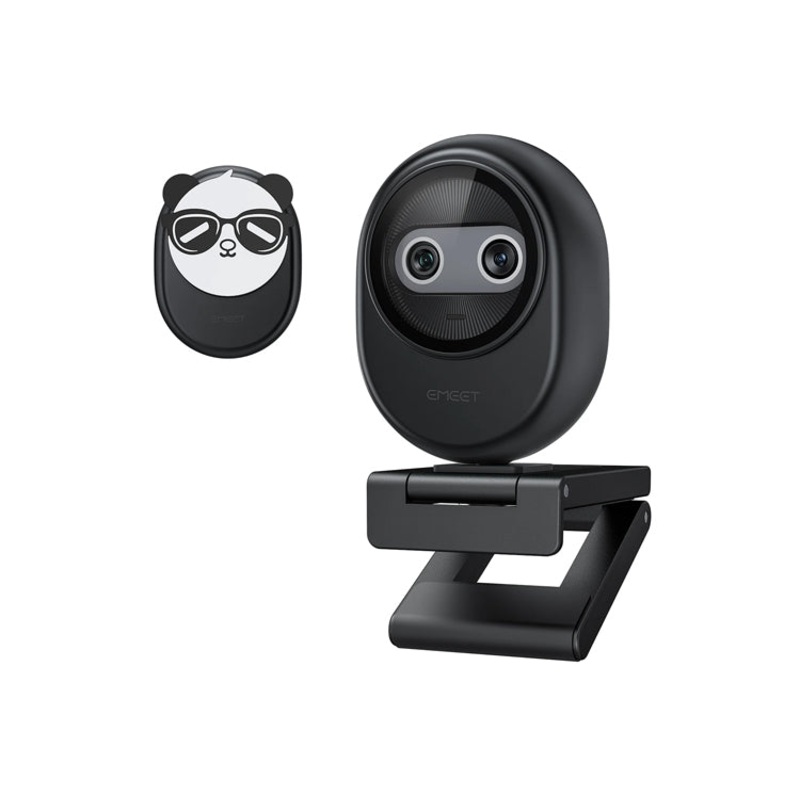 emeet-piko-dual-camera-ai-powered-4k-webcam-black eMeet Piko Dual-Camera AI-Powered 4K Webcam Black