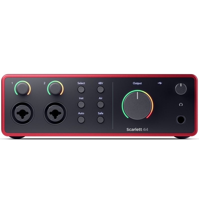 focusrite-scarlett4i4-4g-scarlett-4i4-4th-gen-audio-interface Focusrite SCARLETT4I4-4G Scarlett 4i4 4th Gen Audio Interface