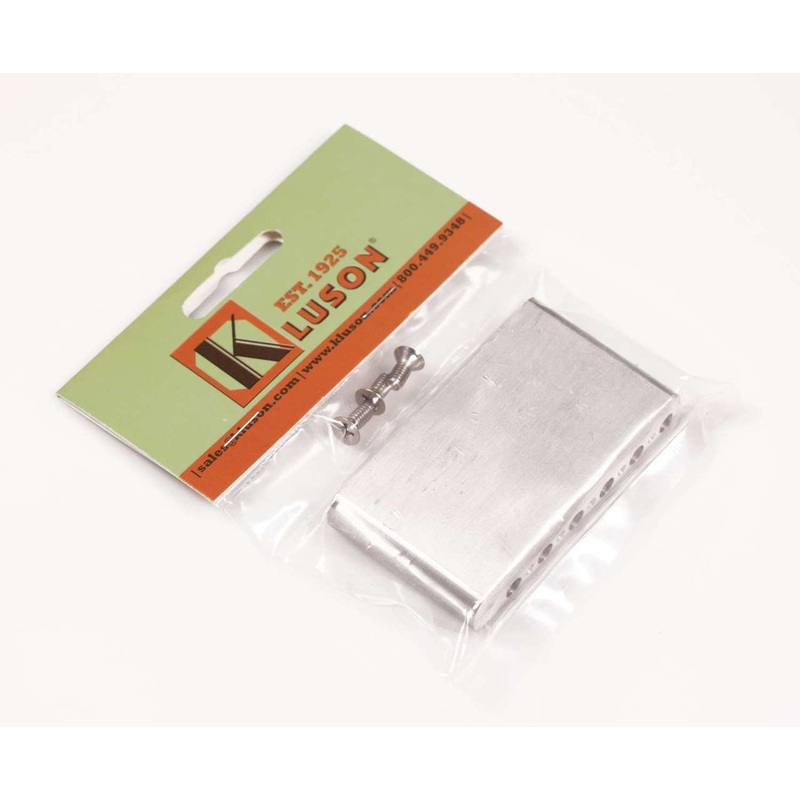 genuine-kluson-milled-aluminum-lefty-vintage-strat-sustain-trem-block-kvsblha Genuine Kluson Milled Aluminum Lefty Vintage Strat Sustain Trem Block - KVSBLHA