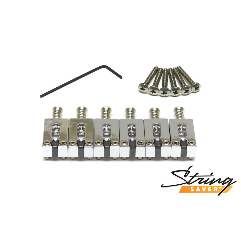 graph-tech-string-saver-classics-strat-and-tele-2-1-16-chrome Graph Tech String Saver Classics Strat and Tele 2-1/16" Chrome