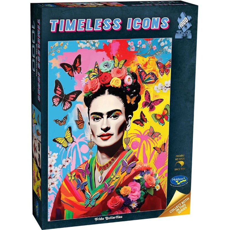 holdson-1000pc-timeless-icons-frida-puzzle Holdson 1000pc Timeless Icons Frida Puzzle