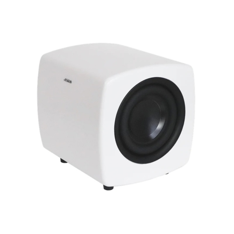 jamo-cube-compact-powered-subwoofer-matte-white Jamo Cube Compact powered subwoofer (Matte White)