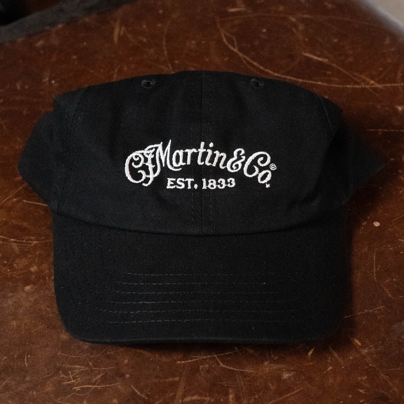 martin-black-logo-baseball-cap Martin Black Logo Baseball Cap