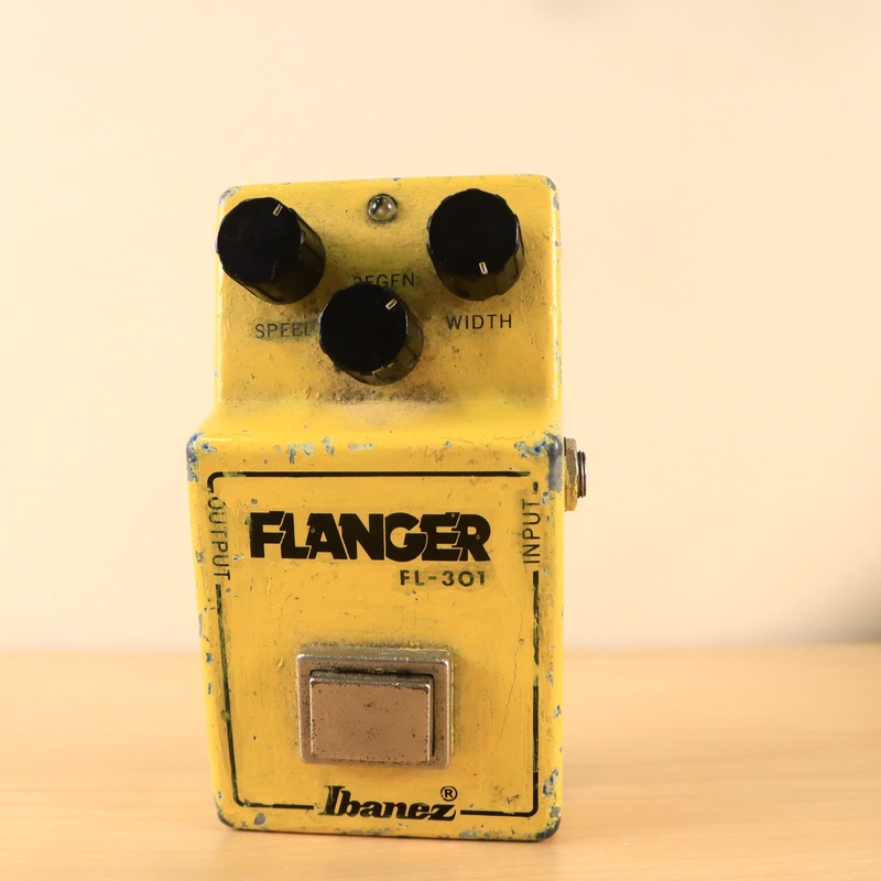 vintage-70s-ibanez-fl-303-flanger-guitar-pedal Vintage 70s Ibanez FL-303 Flanger Guitar Pedal