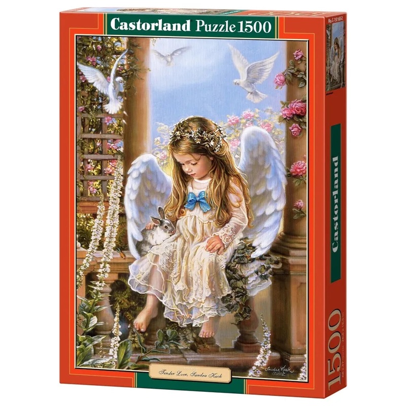 castorland-1500-pieces-tender-love-sandra-kuck-puzzle Castorland 1500-Pieces Tender Love Sandra Kuck Puzzle