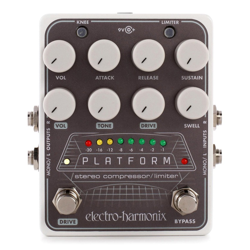electro-harmonix-platform-stereo-compressor-limiter-electric-guitar-effects-pedal Electro-Harmonix Platform Stereo Compressor / Limiter Electric Guitar Effects Pedal