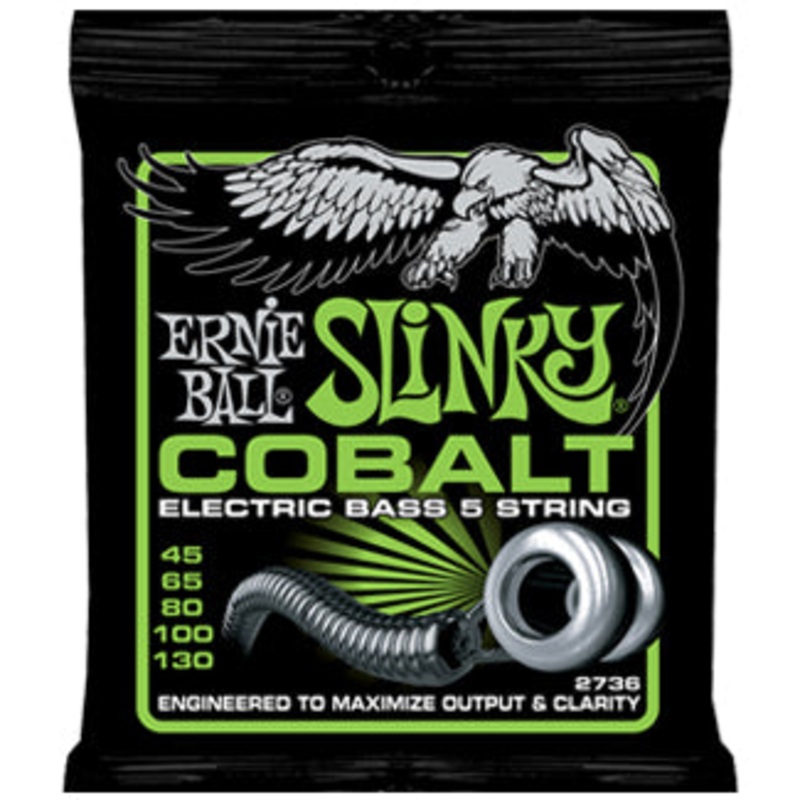 ernie-ball-regular-slinky-bass-5-cobalt-bass-strings-45-130 ERNIE BALL REGULAR SLINKY BASS 5 COBALT BASS STRINGS 45-130