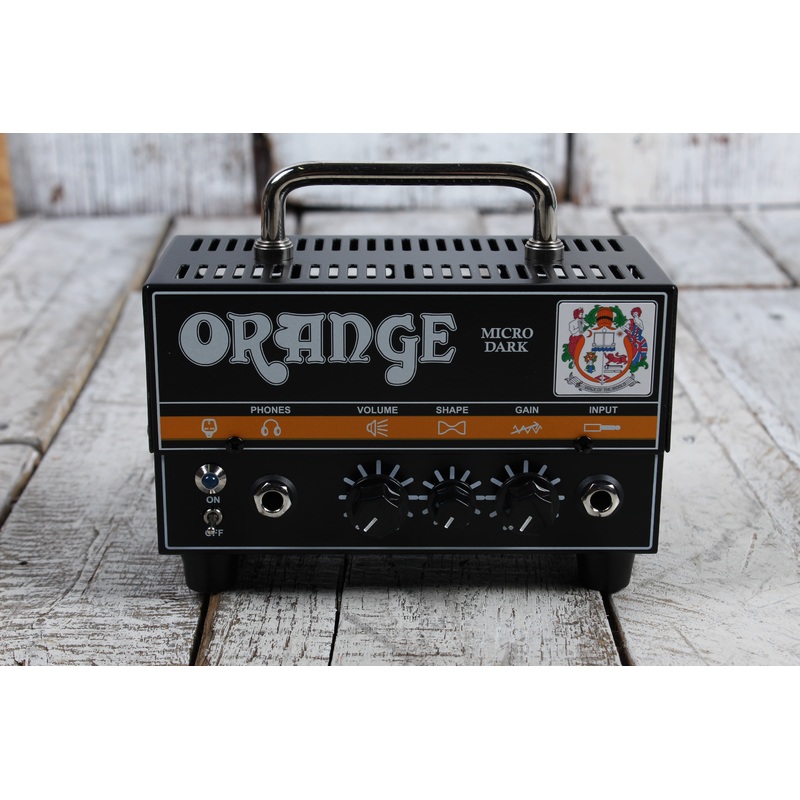 orange-micro-dark-solid-state-hybrid-electric-guitar-amplifier-head-20w-amp Orange Micro Dark Solid State Hybrid Electric Guitar Amplifier Head 20W Amp