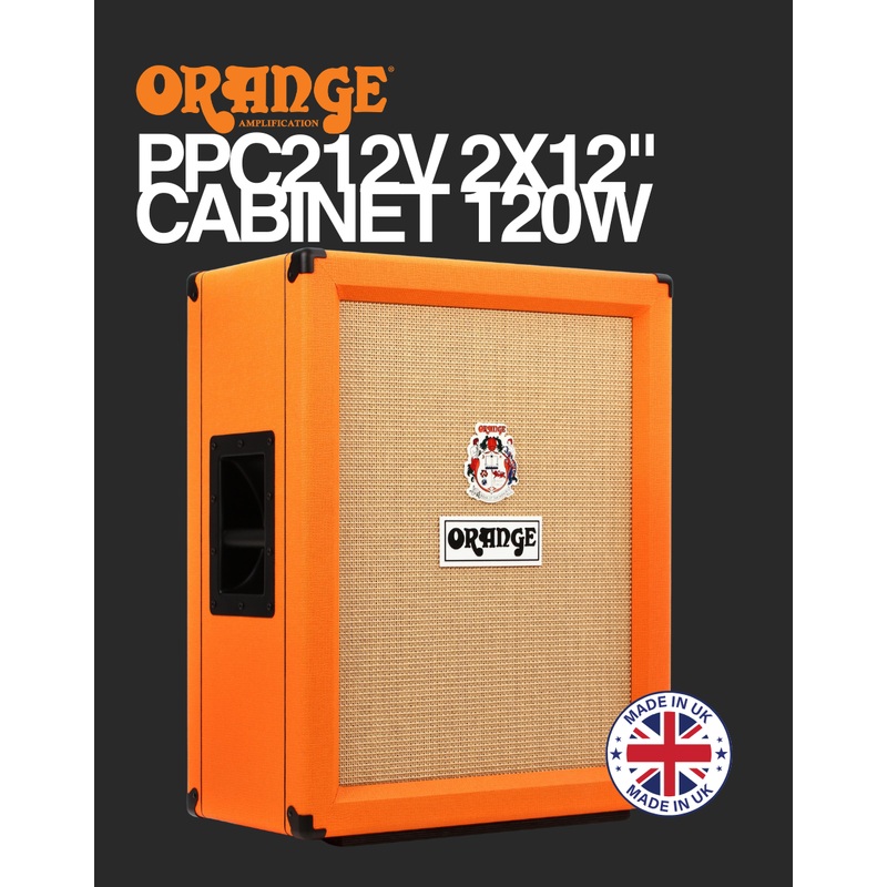 orange-ppc212v-2x12-electric-amp-cabinet-120-watts-made-in-uk Orange PPC212V 2x12" Electric Amp Cabinet 120 watts (Made in UK)