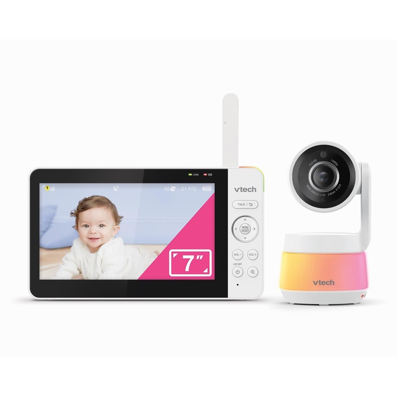 vtech-rm7667hq-7-smart-pan-tilt-video-monitor-with-remote-access VTech RM7667HQ 7 Smart Pan & Tilt Video Monitor with Remote Access