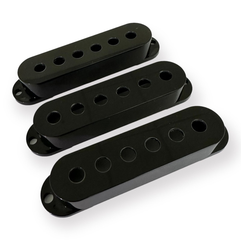 axlabs-strat-pup-covers-set-modern-spacing-black AxLabs Strat PUP Covers Set , Modern Spacing Black