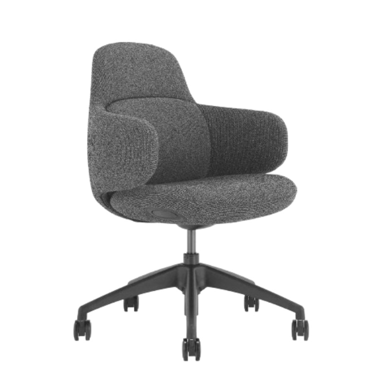 desky-arco-office-chair-charcoal-black Desky Arco Office Chair - Charcoal Black