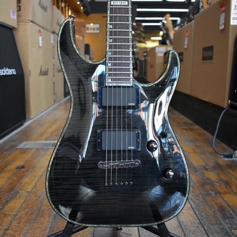 esp-ltd-korea-deluxe-h-1001fm-electric-guitar-2012-see-thru-black-w-esp-hard-case ESP LTD Korea Deluxe H-1001FM Electric Guitar 2012 See-Thru Black w/ESP Hard Case