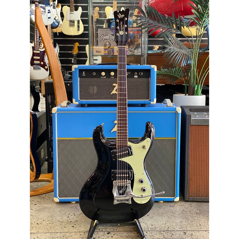mosrite-mij-reissue-ventures-w-case-black-pre-loved Mosrite MIJ Reissue Ventures w/case | Black ***pre loved***