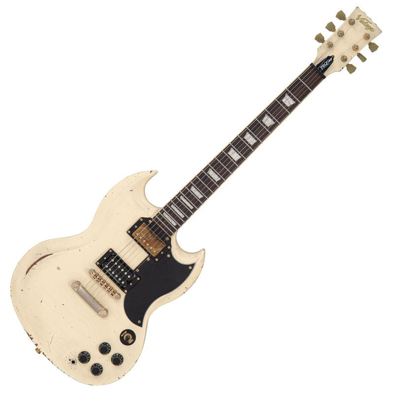 vintage-vs6-proshop-custom-build-heavy-relic-vintage-white Vintage VS6 ProShop Custom-Build ~ Heavy Relic Vintage White