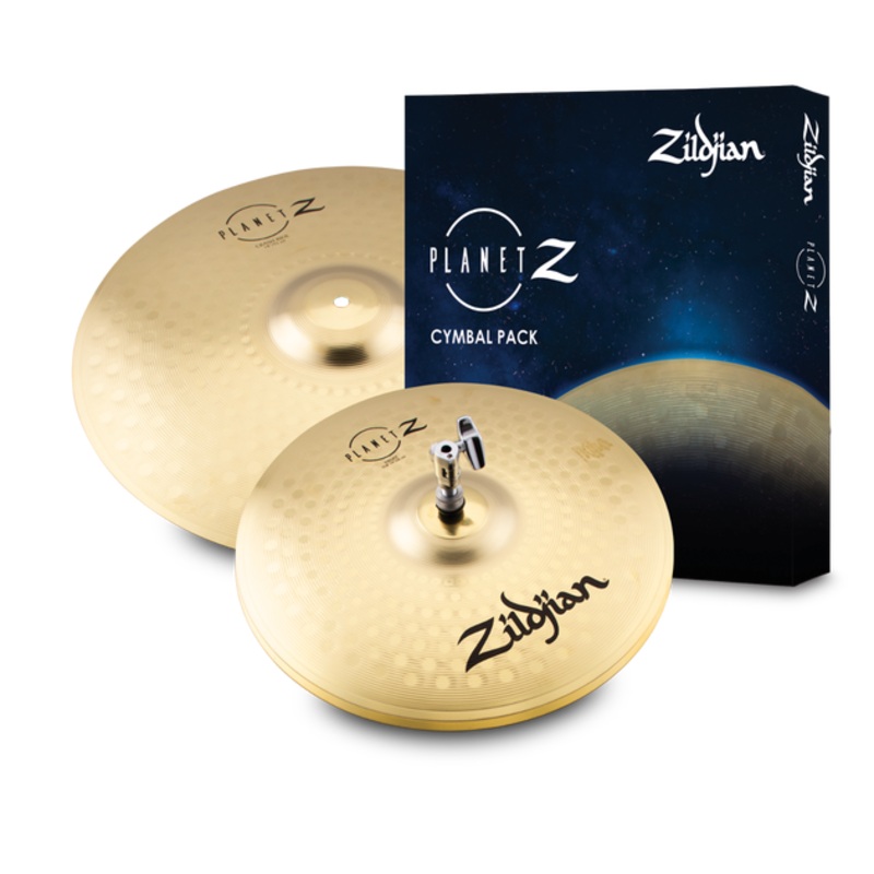 zildjian-zp1418-planet-z-fundamentals-cymbal-pack-14-hats-18-crash-ride Zildjian ZP1418 Planet Z Fundamentals Cymbal Pack (14" Hats, 18" Crash Ride)