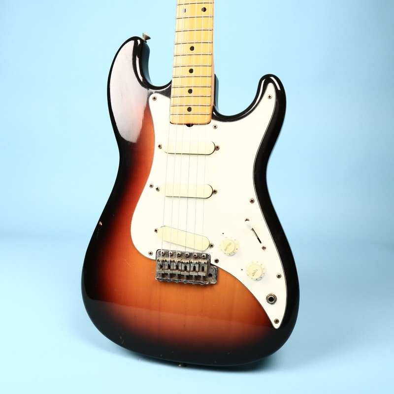 1983-squier-by-fender-bullet-st-3-japan-sq-sunburst-guitar 1983 Squier by Fender Bullet ST-3 Japan SQ Sunburst Guitar