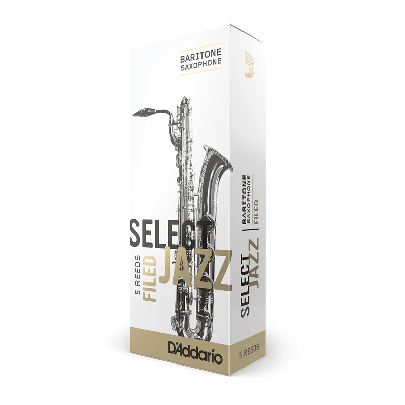 d-addario-rsf05bsx3s-select-jazz-filed-single-baritone-sax-reed-3s D'Addario RSF05BSX3S Select Jazz FILED SINGLE Baritone Sax Reed 3S