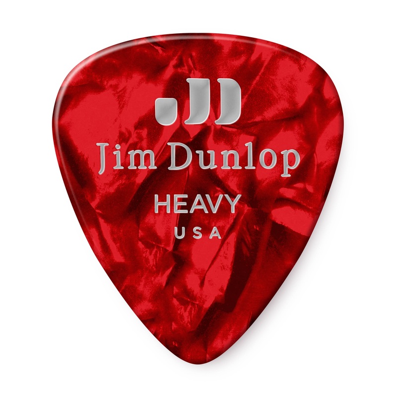 dunlop-celluloid-red-pearloid-guitar-pick-player-s-pack-12-pack-heavy-483p09hv DUNLOP CELLULOID RED PEARLOID GUITAR PICK PLAYER'S PACK 12-PACK HEAVY - 483P09HV