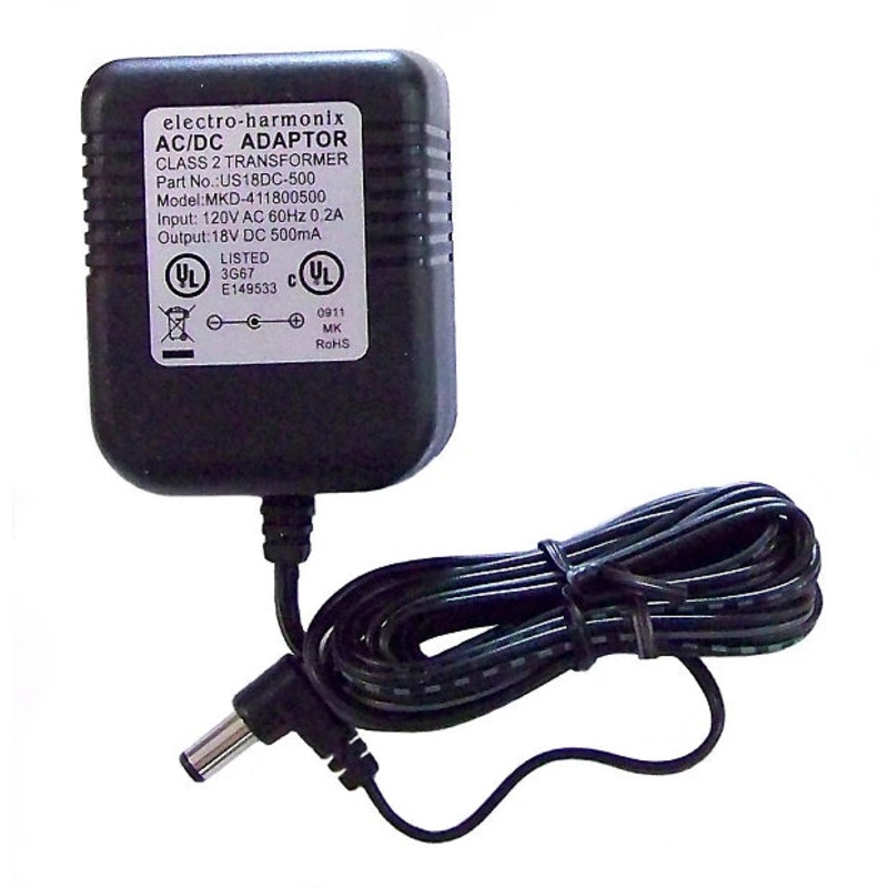electro-harmonix-ac-dc-adaptor-us18dc-500 Electro-Harmonix AC/DC Adaptor US18DC-500