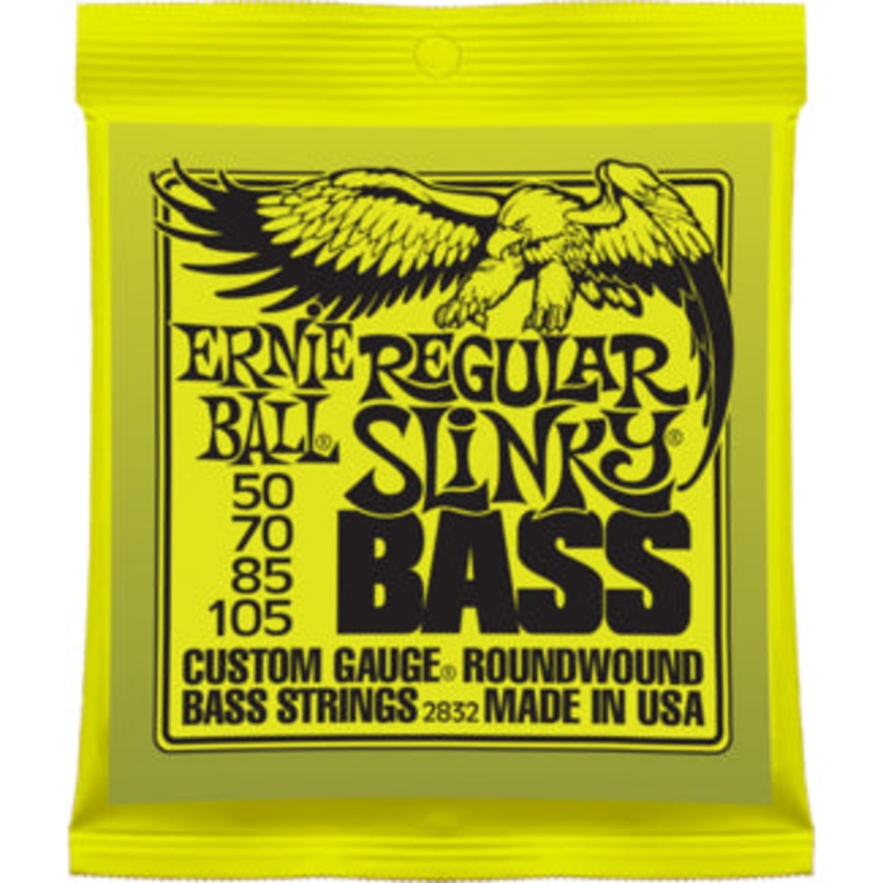 ernie-ball-regular-slinky-bass-roundwound-bass-strings-50-105 ERNIE BALL REGULAR SLINKY BASS ROUNDWOUND BASS STRINGS 50-105
