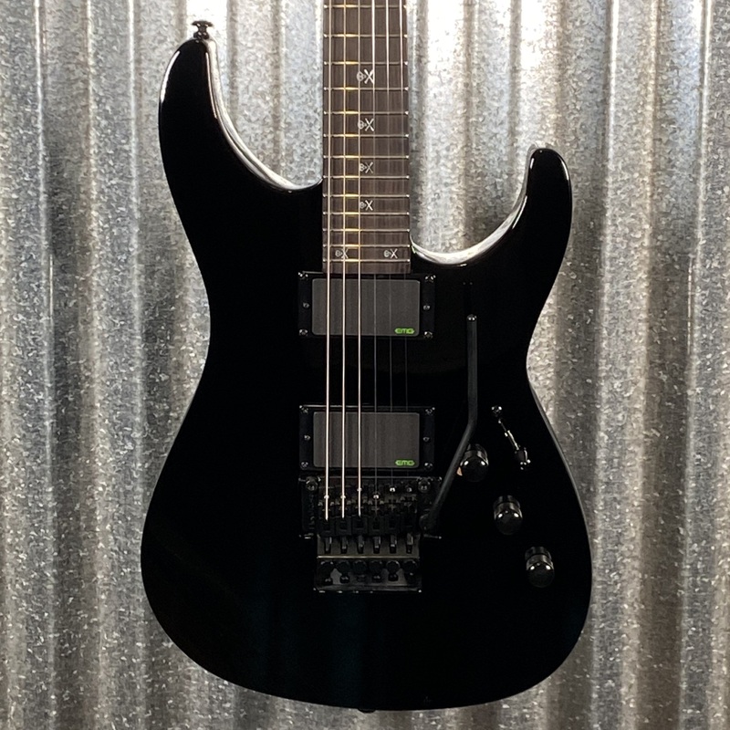 esp-ltd-kh-602-kirk-hammett-emg-black-guitar-case-lkh602-0280-used ESP LTD KH-602 Kirk Hammett EMG Black Guitar & Case LKH602 #0280 Used