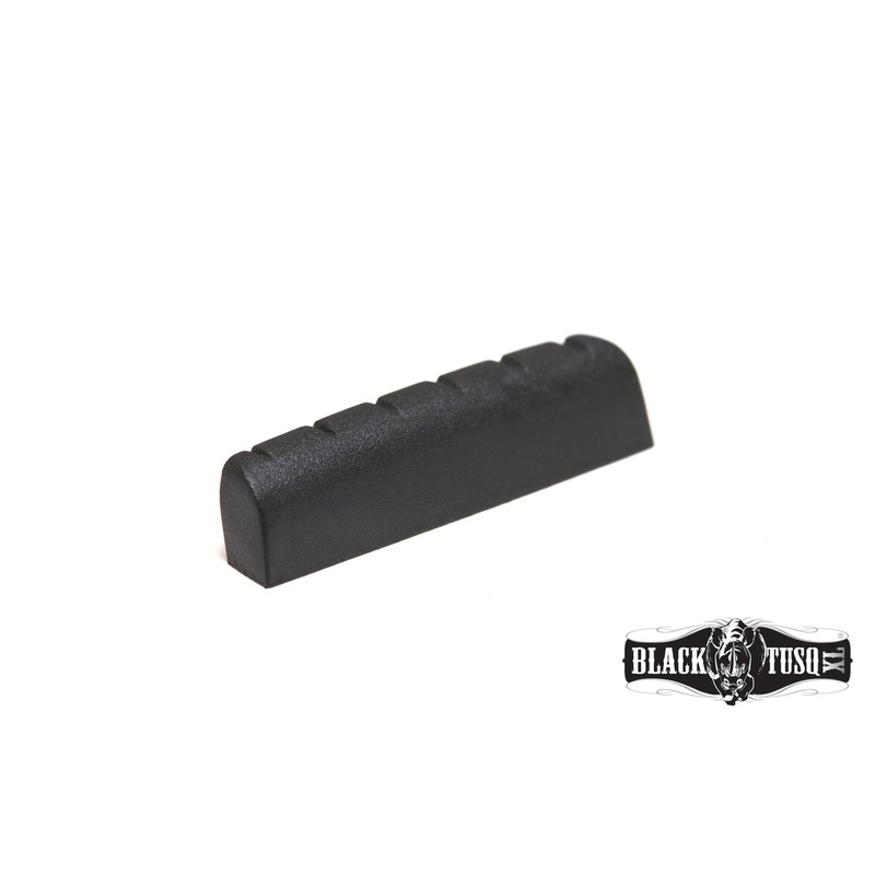 graph-tech-black-tusq-xl-pt-m600-00-1-11-16-martin-style-nut Graph Tech Black Tusq XL PT-M600-00 1-11/16" Martin Style Nut