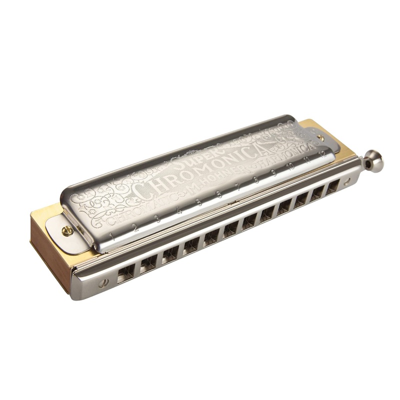 hohner-super-chromonica-chromatic-harmonica-key-of-d-270-d Hohner Super Chromonica Chromatic Harmonica, Key of D (270-D)