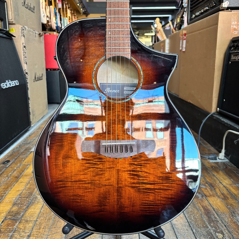 ibanez-aewc400-acoustic-electric-guitar-amber-sunburst-high-gloss Ibanez AEWC400 Acoustic-Electric Guitar Amber Sunburst High Gloss