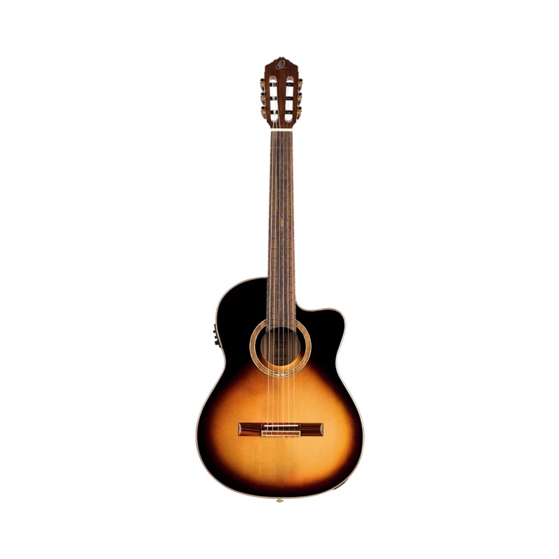 ortega-feel-series-nylon-string-guitar-tobacco-sunburst Ortega Feel Series Nylon String Guitar - Tobacco Sunburst