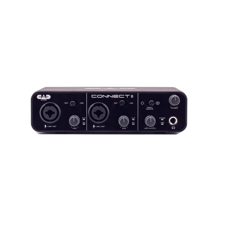 cad-cx2-usb-audio-interface-2-channel CAD CX2 USB Audio Interface 2-Channel