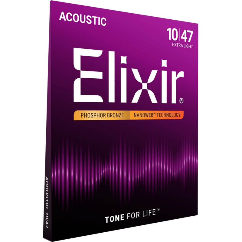 elixir-nanoweb-phosphor-bronze-acoustic-16002-extra-light-010-047 Elixir NANOWEB Phosphor Bronze Acoustic 16002 Extra Light .010-.047