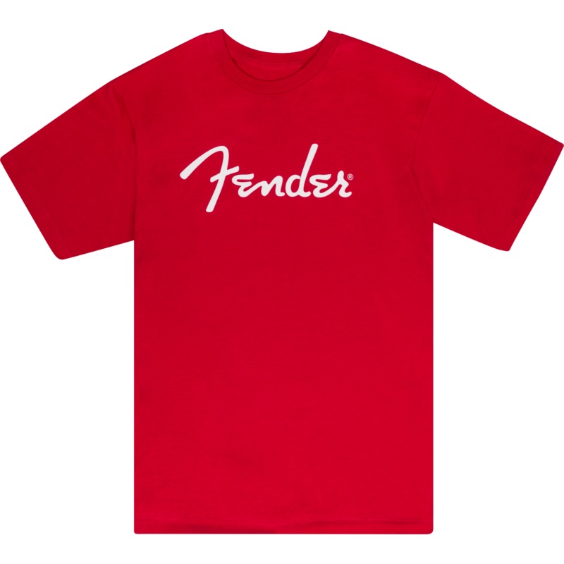 fender-spaghetti-logo-t-shirt-dakota-red-m Fender Spaghetti Logo T-Shirt, Dakota Red, M