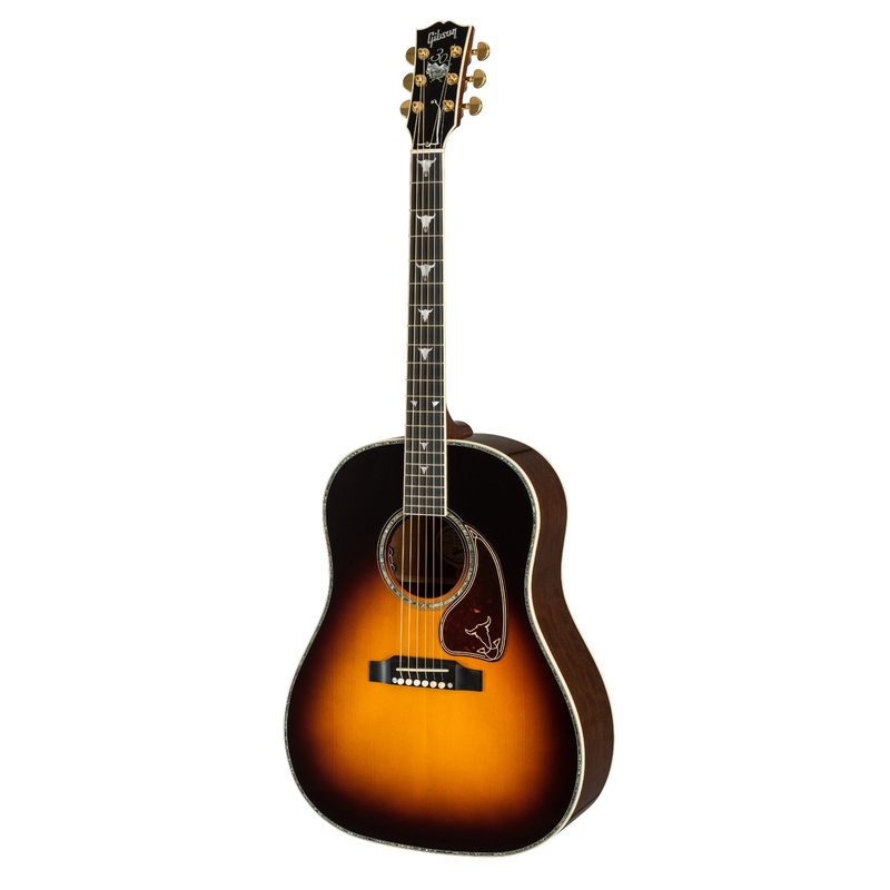 gibson-30th-anniversary-j-45-montana-custom-sunset-burst-gibson-hardshell-case-included-autumn-burst Gibson 30th Anniversary J-45 Montana Custom, Sunset Burst (Gibson Hardshell Case Included), Autumn Burst