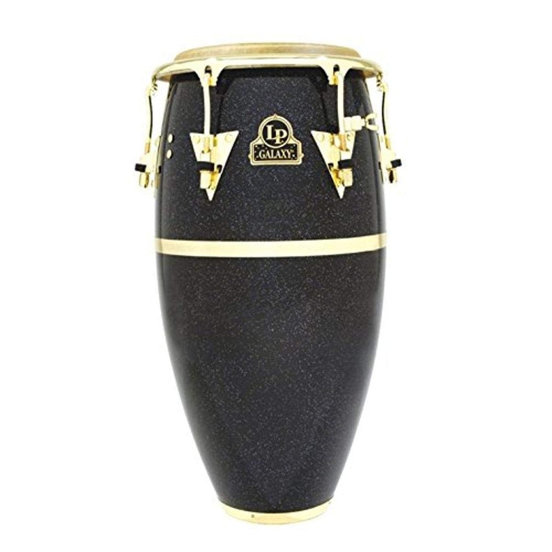 lp-galaxy-fiberglass-9-3-4inch-requinto-black-hologram-with-gold-tone-hardware-lp811z LP Galaxy Fiberglass 9-3/4Inch Requinto - Black Hologram with Gold Tone Hardware (LP811Z)