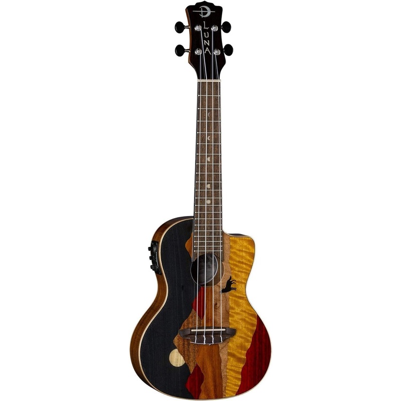 luna-guitars-vista-wolf-4-string-concert-acoustic-electric-ukulele-ukevistawolfc Luna Guitars Vista Wolf, 4-String Concert Acoustic/Electric Ukulele (UKEVISTAWOLFC)