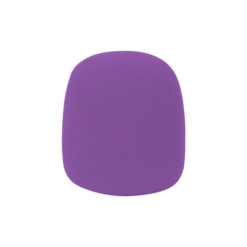 on-stage-asws58-purple-microphone-windshield-reduce-wind-and-breath-noise-for-clear-audio On-Stage ASWS58 Purple Microphone Windshield - Reduce Wind and Breath Noise for Clear Audio