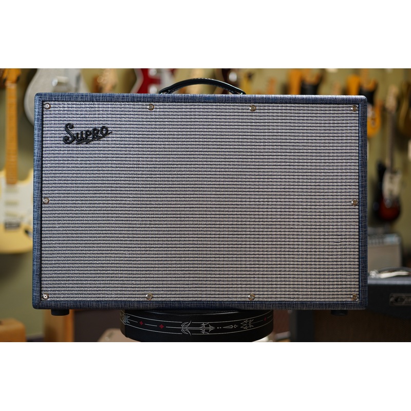 supro-1685rt-neptune-25w-2x12-tube-reverb-and-tremolo-guitar-combo-amp Supro 1685RT Neptune 25w 2x12" Tube Reverb And Tremolo Guitar Combo Amp