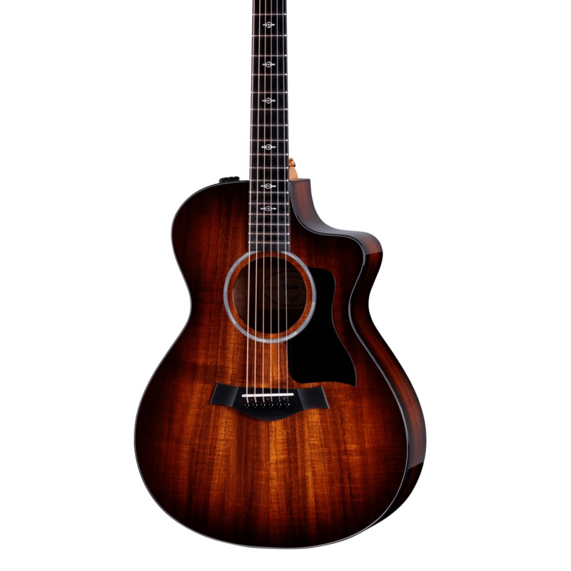 taylor-222ce-k-dlx-hawaiian-koa-top-shaded-edgeburst-w-case Taylor 222ce-K DLX Hawaiian Koa Top Shaded Edgeburst w/case