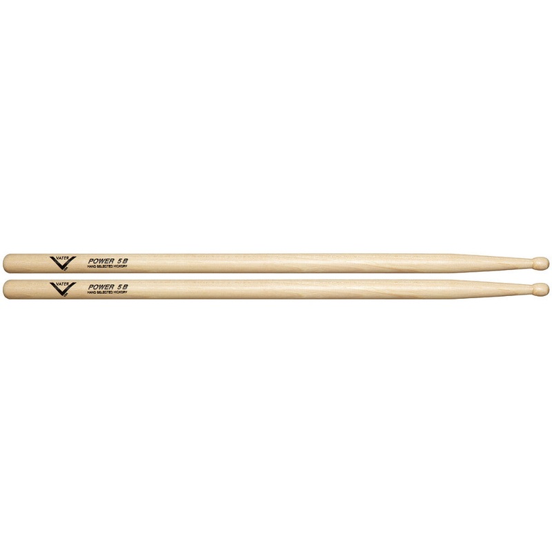 vater-vhp5bw-power-5b-drumsticks Vater VHP5BW Power 5B Drumsticks