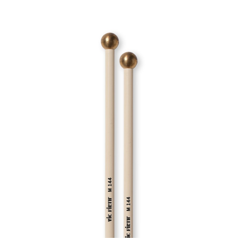 vic-firth-m144-brass-keyboard-mallets-bright-bell-glockenspiel-mallets Vic Firth M144 Brass Keyboard Mallets - Bright Bell & Glockenspiel Mallets