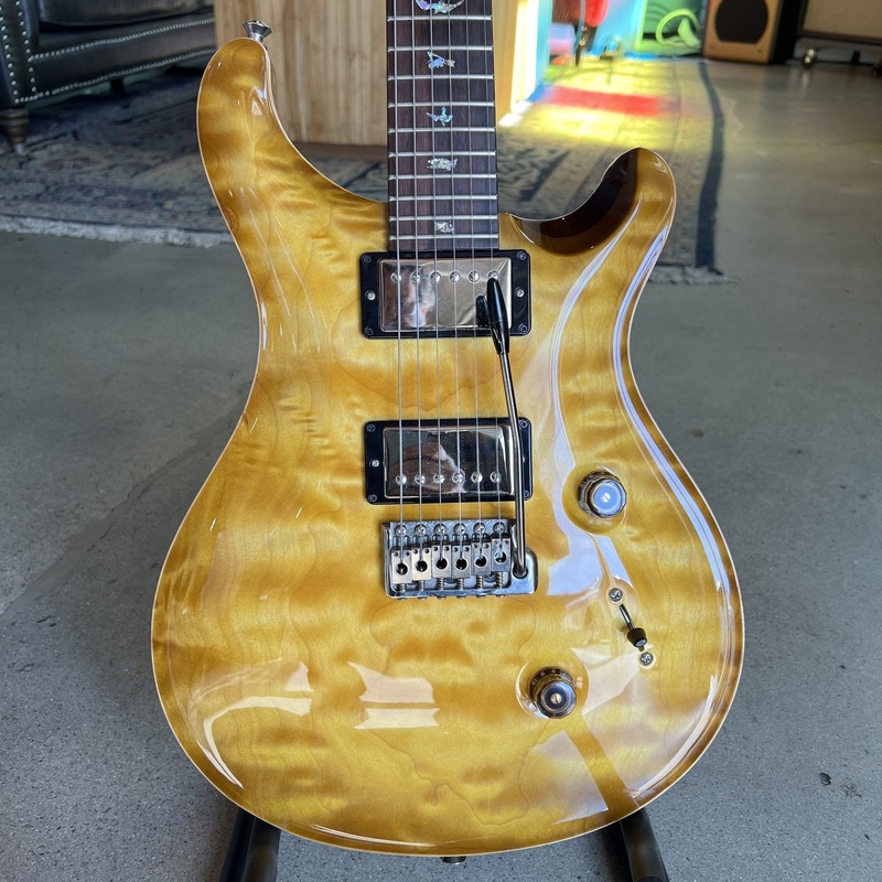 2020-prs-custom-24-livingston-lemondrop-wood-library-flame-maple-10-top-w-roasted-maple-neck-brazilian-fretboard 2020 PRS Custom 24 - Livingston Lemondrop Wood Library Flame Maple 10 Top w/ Roasted Maple Neck & Brazilian Fretboard