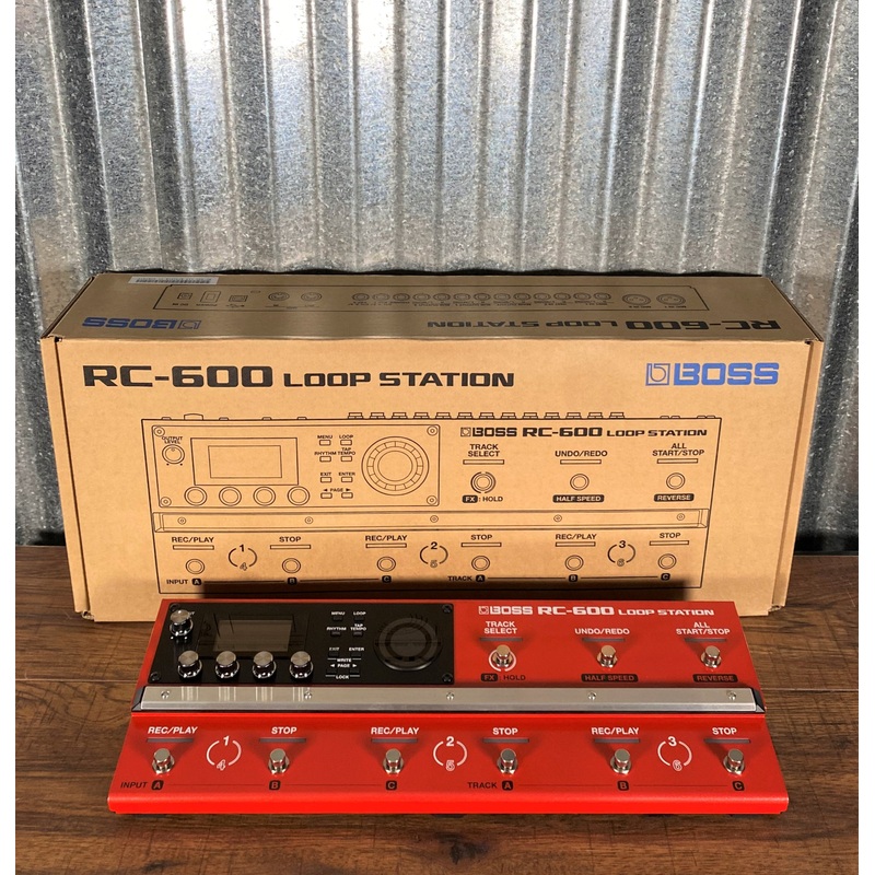boss-rc-600-loop-station-looper-guitar-effect-pedal Boss RC-600 Loop Station Looper Guitar Effect Pedal