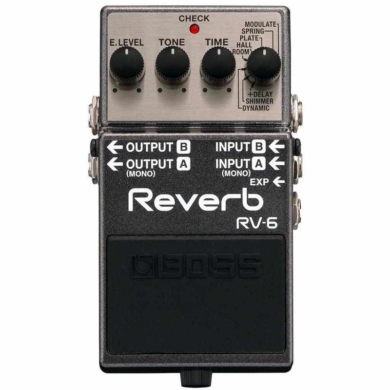 boss-rv-6-digital-reverb-guitar-effects-pedal BOSS RV-6 Digital Reverb Guitar Effects Pedal