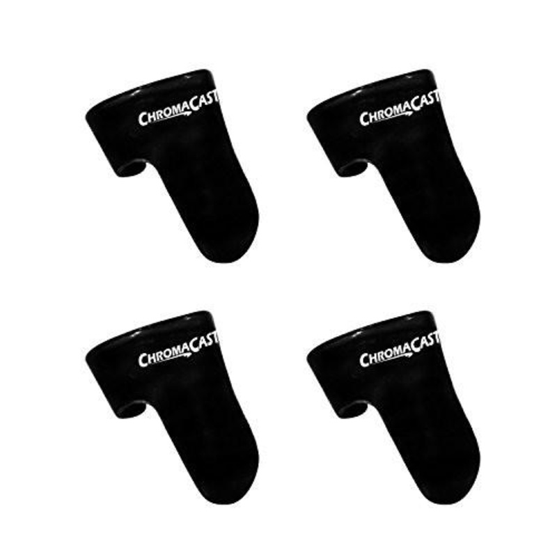 chromacast-finger-picks-black-medium-4-pack ChromaCast Finger Picks Black, Medium, 4 Pack