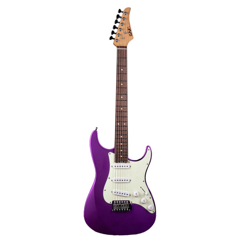 eart-guitars-ymx-sg3-sss-roasted-book-match-mahogany-body-vintage-style-electric-guitar-pearl-purple Eart Guitars, YMX-SG3, SSS Roasted Book-match Mahogany Body Vintage Style Electric Guitar, Pearl Purple