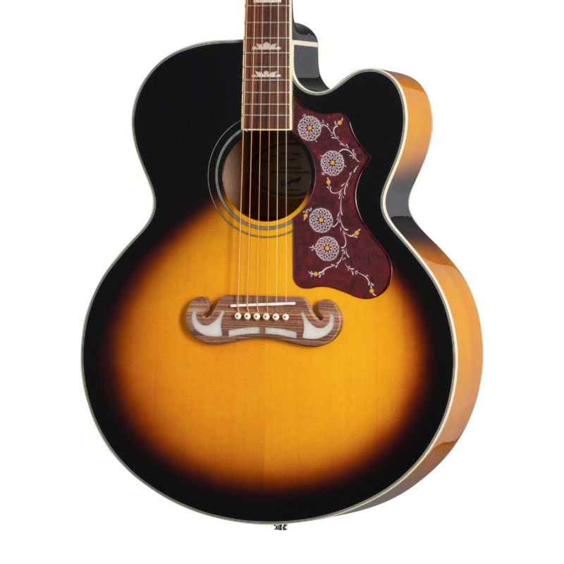 epiphone-j-200-studio-ec-vintage-sunburst Epiphone J-200 Studio EC, Vintage Sunburst