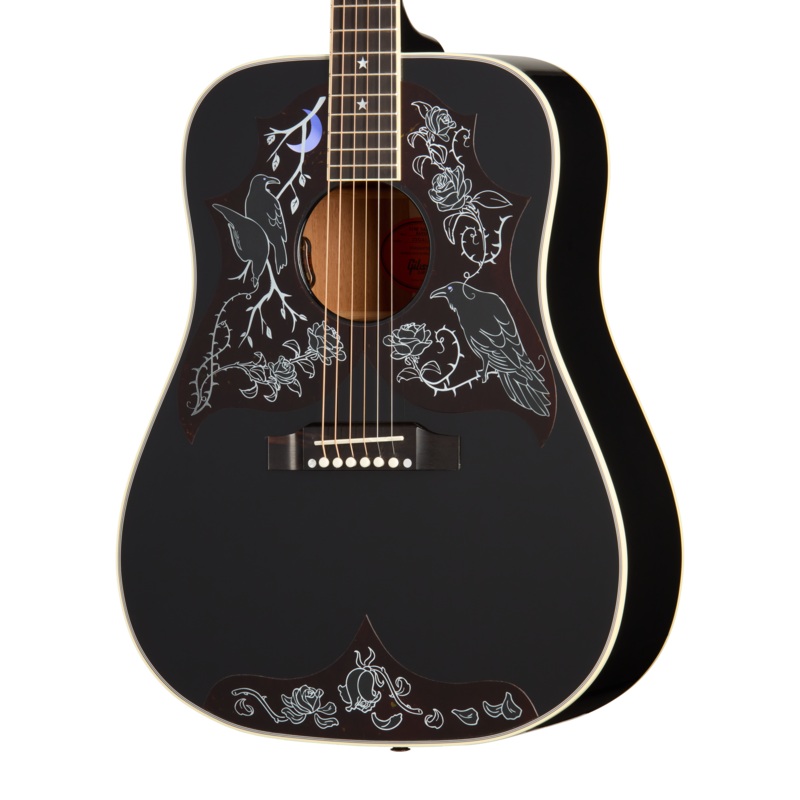 gibson-custom-kirk-hammett-raven-ebony Gibson Custom Kirk Hammett Raven, Ebony
