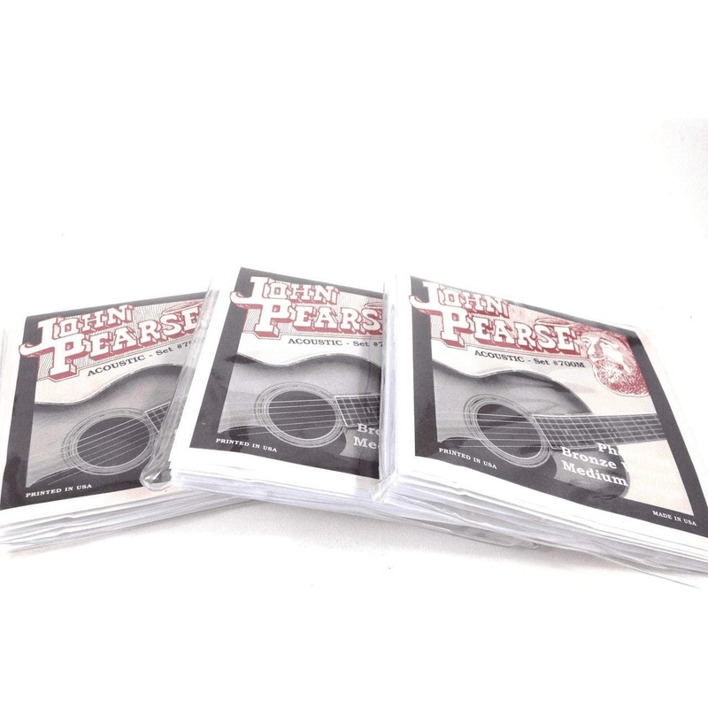 john-pearse-guitar-strings-3-pack-acoustic-medium-700m-phosphor-bronze John Pearse Guitar Strings 3 Pack Acoustic Medium #700M Phosphor Bronze