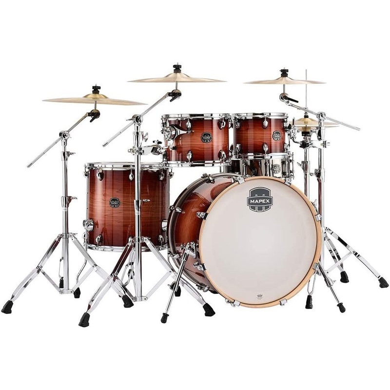 mapex-armory-5-piece-rock-shell-pack-redwood-burst-ar529sra Mapex Armory 5-Piece Rock Shell Pack - Redwood Burst (AR529SRA)